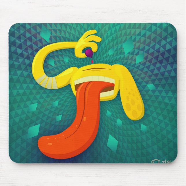 Brabbit - märkes- Mousepad Musmatta (Framsidan)