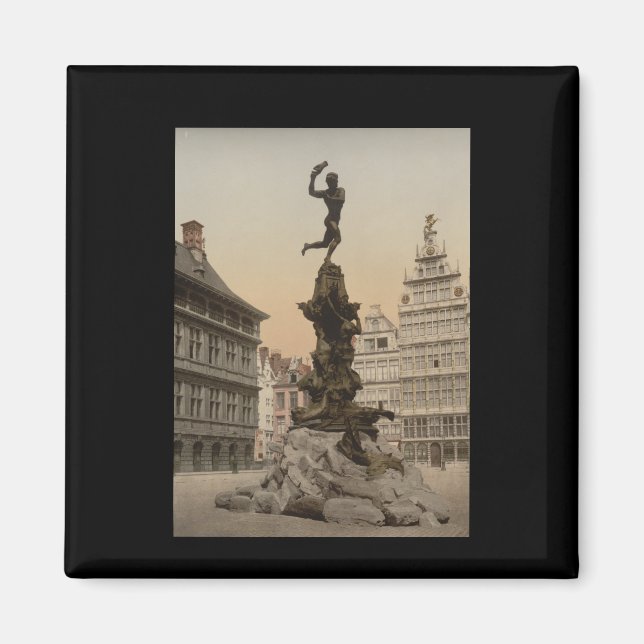 Brabo Monument Magnet (Framsidan)