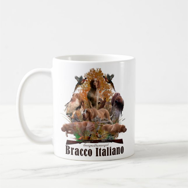 Bracco Italiano Kaffemugg (Vänster)