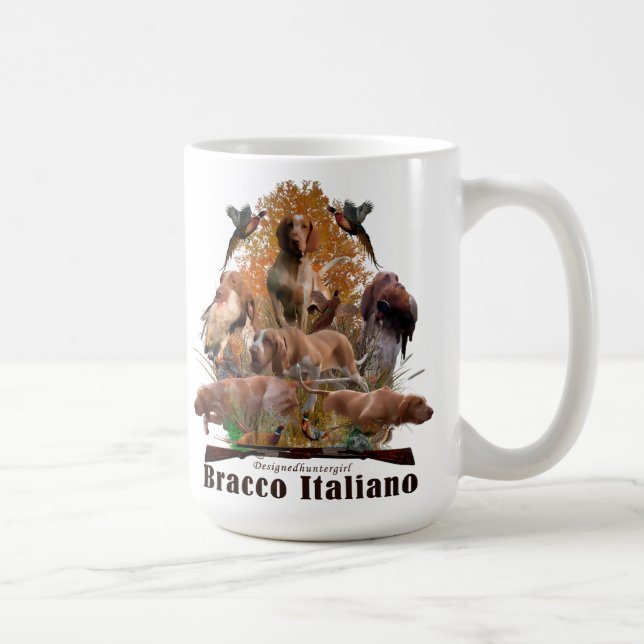 Bracco Italiano Kaffemugg (Höger)