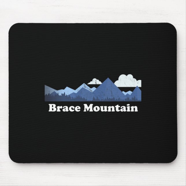 Brace Mountain Peak Gger New York Ny Climbing Hiki Musmatta (Framsidan)