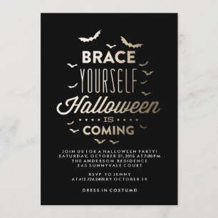 BRACE YOURSLF HALLOWEEN Halloween fest Inbjudan