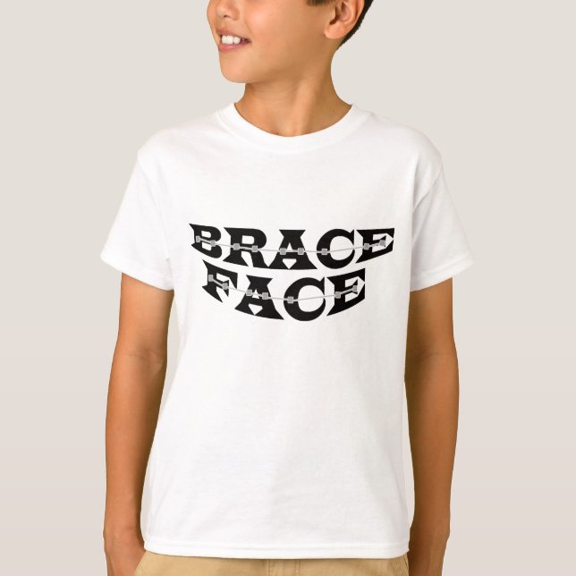 BRACEFACE - Tända unget-skjortor Tee Shirt (Framsida)