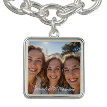 Bracelet Breloque Bijou Souvenir Bonne Fête Maman