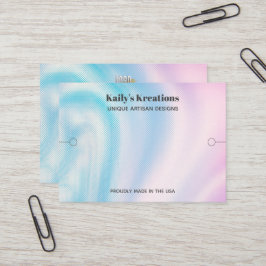 Bracelet Visning Holografisk Logotyp Visitkort
