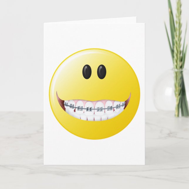 Braces Ansikte Kort (Framsida)