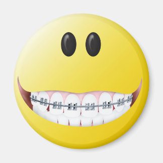 Braces Ansikte Magnet