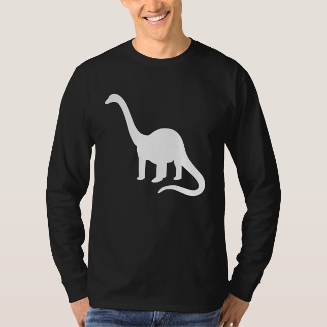Brachiosaurus dinosauaur t shirt (Framsida)