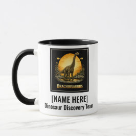 Brachiosaurus Dinosaur Förhistorisk Måne Mugg