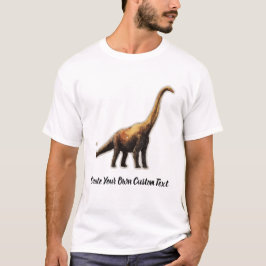 Brachiosaurus Dinosaur Skapa din egen anpassade te T Shirt