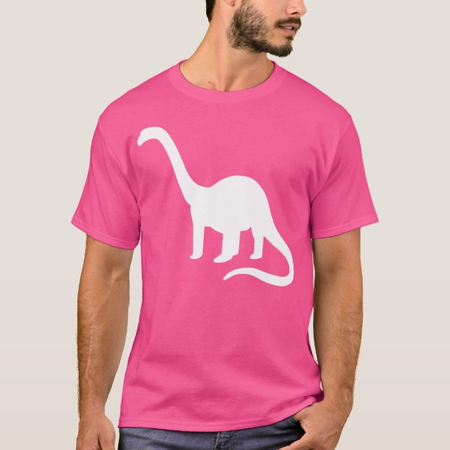 Brachiosaurus Dinosaur T Shirt (Framsida)