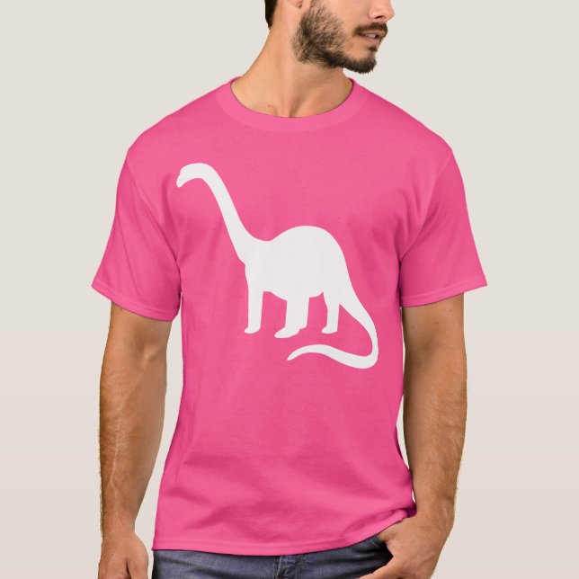 Brachiosaurus Dinosaur T Shirt (Framsida)