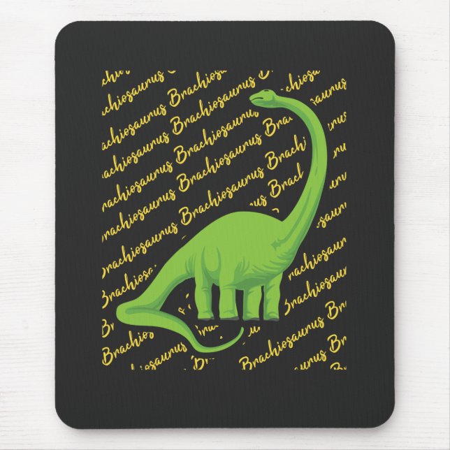 Brachiosaurus Dinosaurie Musmatta (Framsidan)