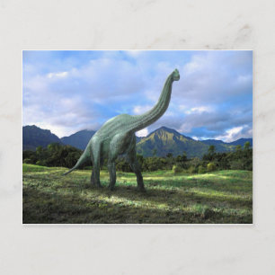 Brachiosaurus Dinosaurie Vykort