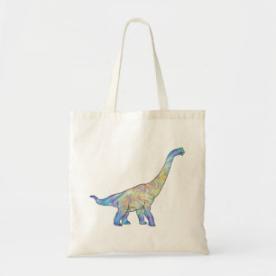 Brachiosaurus Förhistorisk Söt Jurassisk Dinosauri Tygkasse
