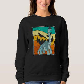 Brachiosaurus Häxa Pumpa Halloween Dinosaurie Bros T Shirt