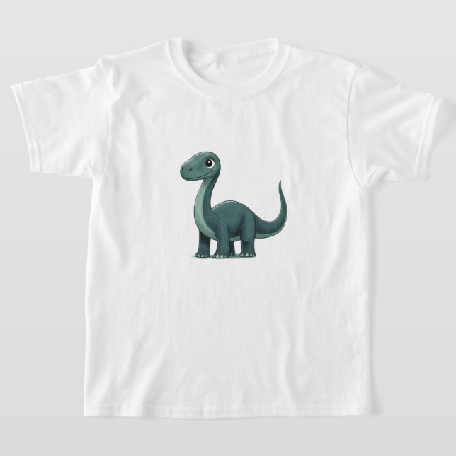 Brachiosaurus Kammli's Vänner Samling T Shirt (Laydown)