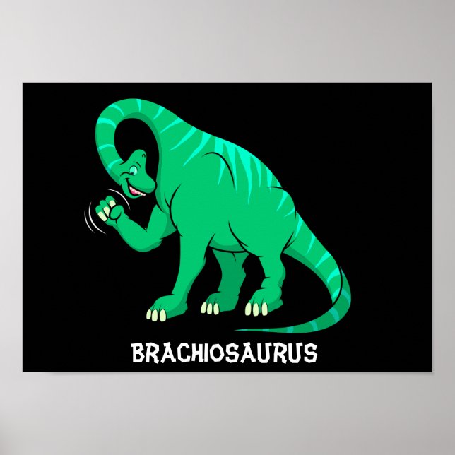 Brachiosaurus Poster (Framsidan)