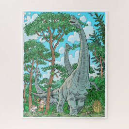 Brachiosaurus Puzzle Pussel