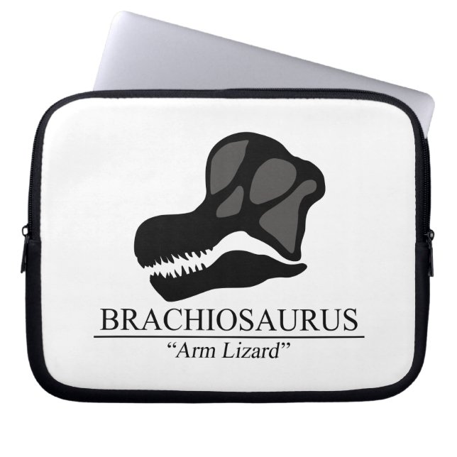 Brachiosaurus Skull Laptop Fodral (Framsidan)