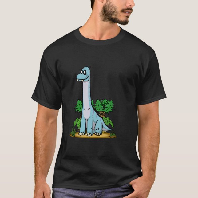 Brachiosaurusskjorta Tee Shirt (Framsida)