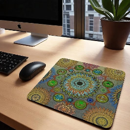 Brachyuras symboliska mandala art i Klo Musmatta