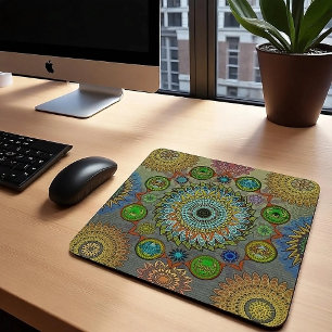 Brachyuras symboliska mandala art i Klo Musmatta