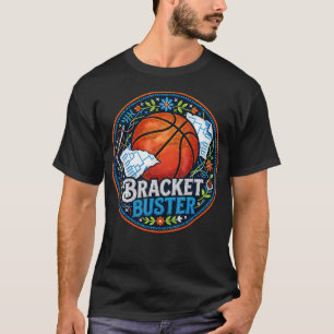 Bracket Buster Basketturnering Broderi T Shirt