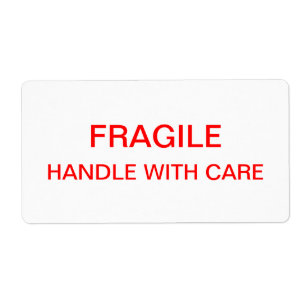 Bräcklig förpackning och Flytta Fraktsedel