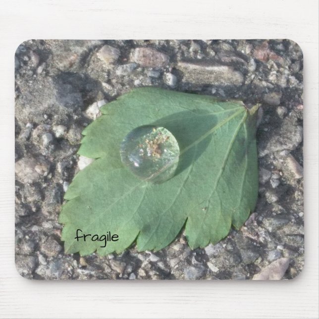 Bräcklig mousepad musmatta (Framsidan)