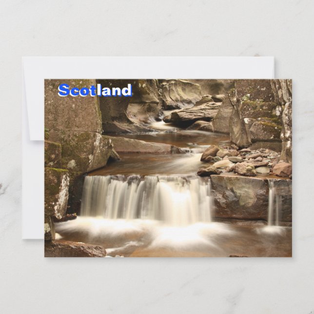 Bracklinn Falls, Perthshire, Skottland (Framsida)