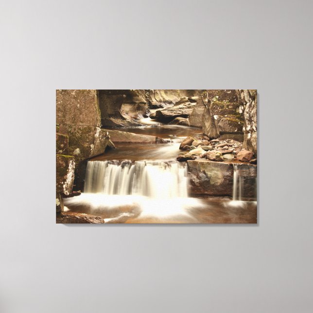Bracklinn Falls, Perthshire, Skottland Canvastryck (Framsida)