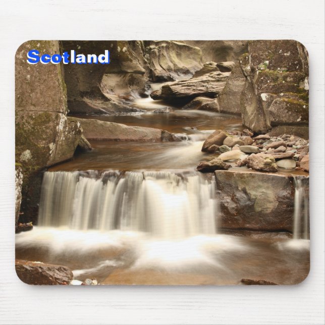 Bracklinn Falls, Perthshire, Skottland Musmatta (Framsidan)