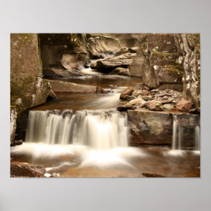 Bracklinn Falls, Perthshire, Skottland Poster