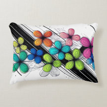 Bräckt doodle Blommigt Art - Färgläge