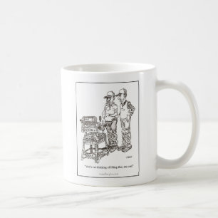 Bråcktecknadmugg Kaffemugg