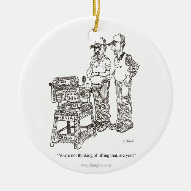 Bråcktecknadprydnad (rundan, ovalen, kvadrerar), julgransprydnad keramik (Framsidan)