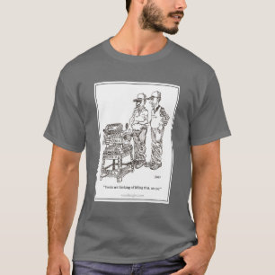BråcktecknadT-tröja Tee Shirt
