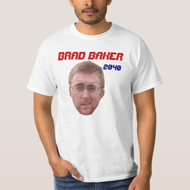 Brad bagare 2040 t shirt (Framsida)
