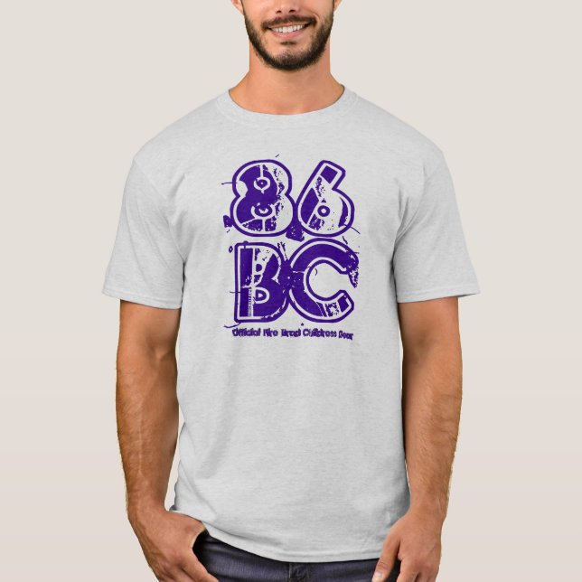Brad Childress "86 BC" utslagsplats T-shirt (Framsida)