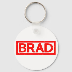 Brad Frimärke Nyckelring