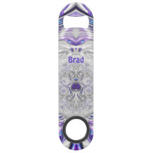 BRAD ~ Lila Silver White ~ Original Fractal ~