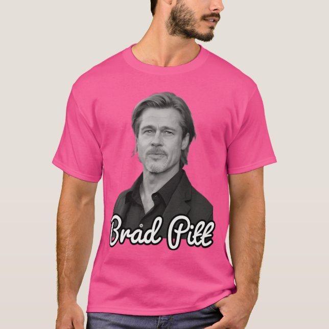 Brad Pitt 1963 T Shirt (Framsida)