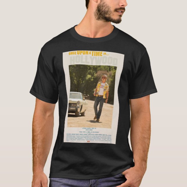 Brad Pitt som Cliff Booth Classic T-Shirt (Framsida)