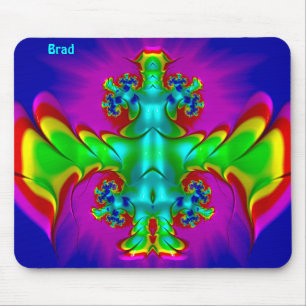 BRAD ~ Zany Hett Red, Grönt, Blue and Gult ~ Musmatta