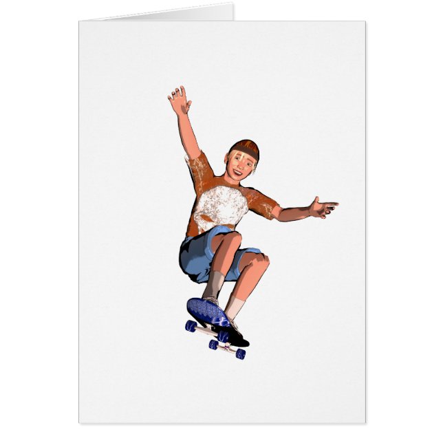 bräda hälsningskort (Framsidan)