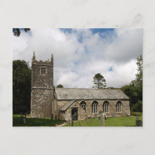 Braddock Church Cornwall England Vykort
