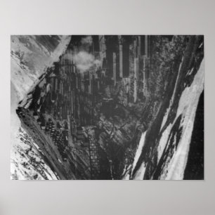 Braden Copper Mines in Chili Photographic Poster