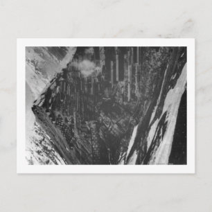 Braden Copper Mines in Chili Photographic Vykort