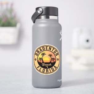 Bradenton Florida - Retro Vintage 80 s Souvenir Klistermärken
